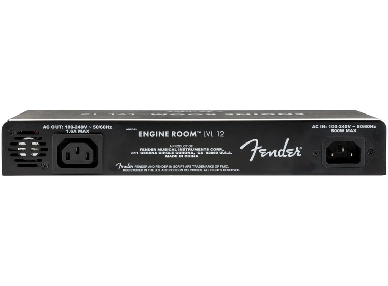 Fender Engine Room LVL12 Power Supply Black 