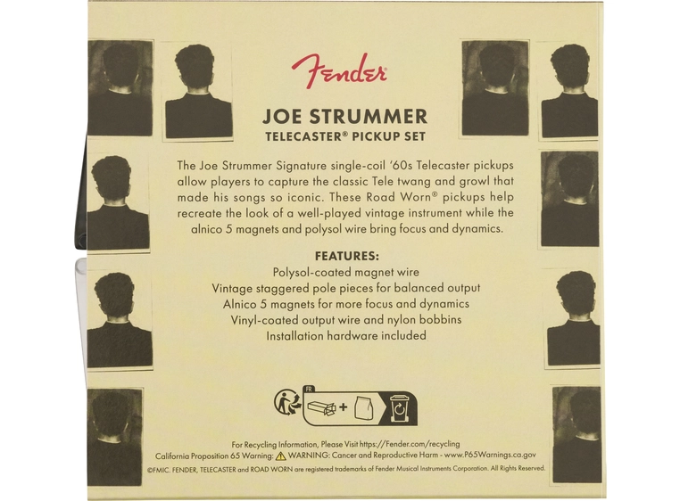Fender Joe Strummer Signature Telecaster Pickup Set 