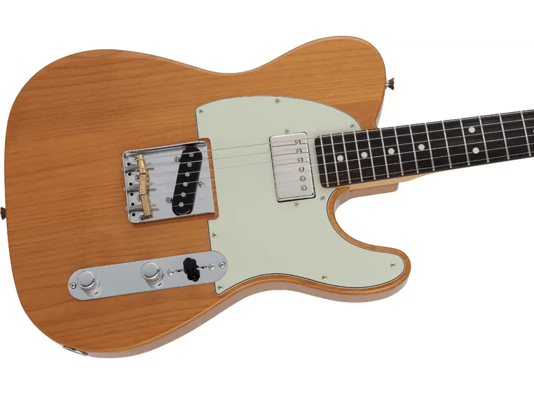 Fender MIJ Hybrid II Telecaster SH RW, Vintage Natural 