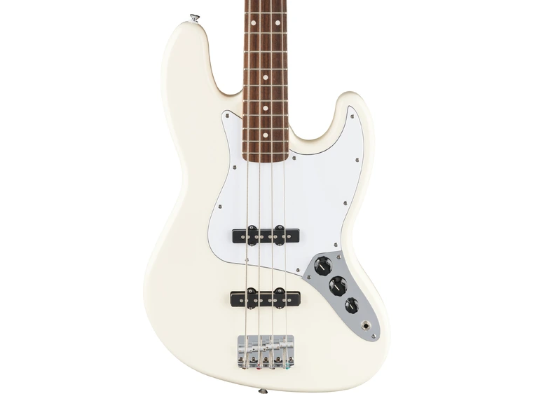 Fender Standard Jazz Bass IL, White Pickguard, Olympic White 