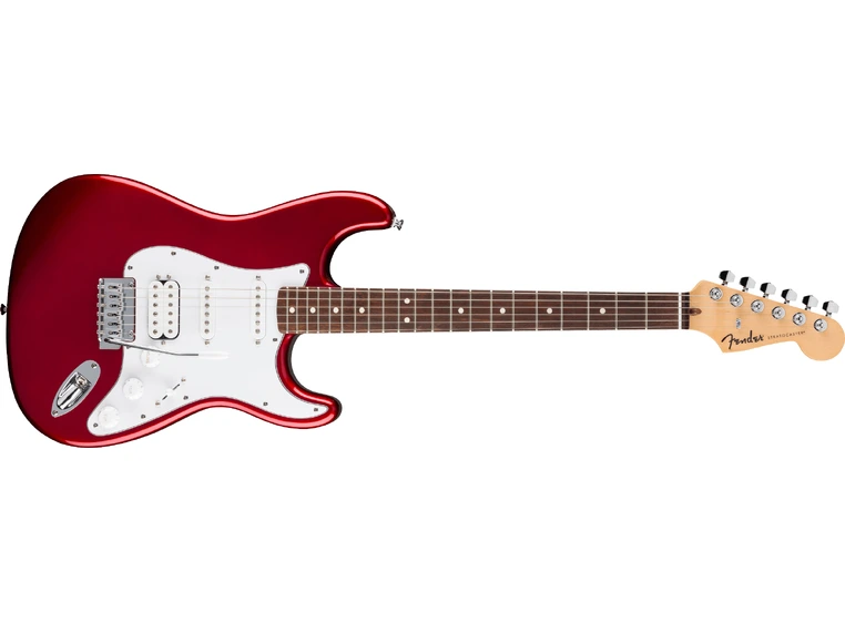 Fender Standard Stratocaster HSS IL, White Pickguard, Candy Cola 