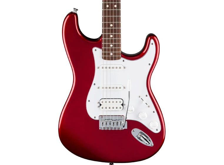 Fender Standard Stratocaster HSS IL, White Pickguard, Candy Cola 