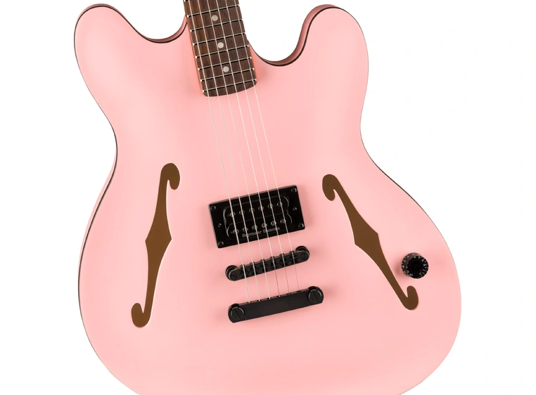 Fender Tom DeLonge Starcaster RW, Satin Shell Pink 