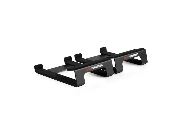 Gator Frameworks GFW-SPKSTMNDSK-WDG Desktop Speaker Wedge Stand Pair 