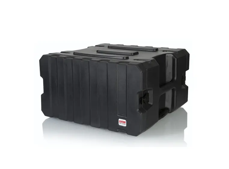 Gator G-PROR-6U-19 w/wheels Pro-Series Molded Mil-Grade Rack Case 