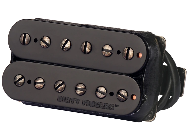 Gibson S&A Dirty Fingers Onyx Double Black 