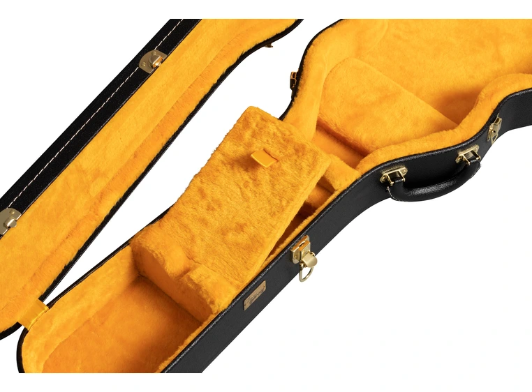 Gibson S&A Lifton Historic Case Les Paul Black/Goldenrod 