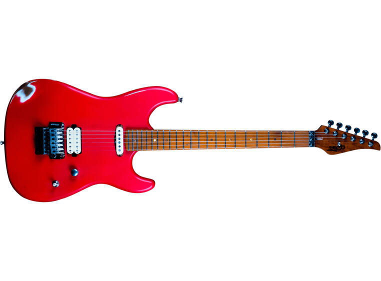 Jet Guitars JS-850 RLC (Reliced) Red
