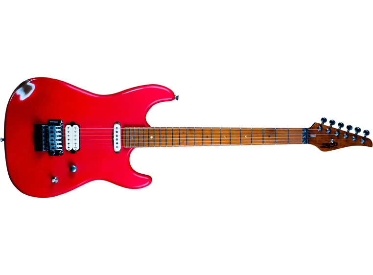 Jet Guitars JS-850 RLC (Reliced) Red 