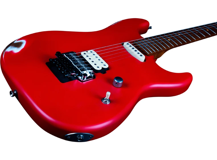 Jet Guitars JS-850 RLC (Reliced) Red 