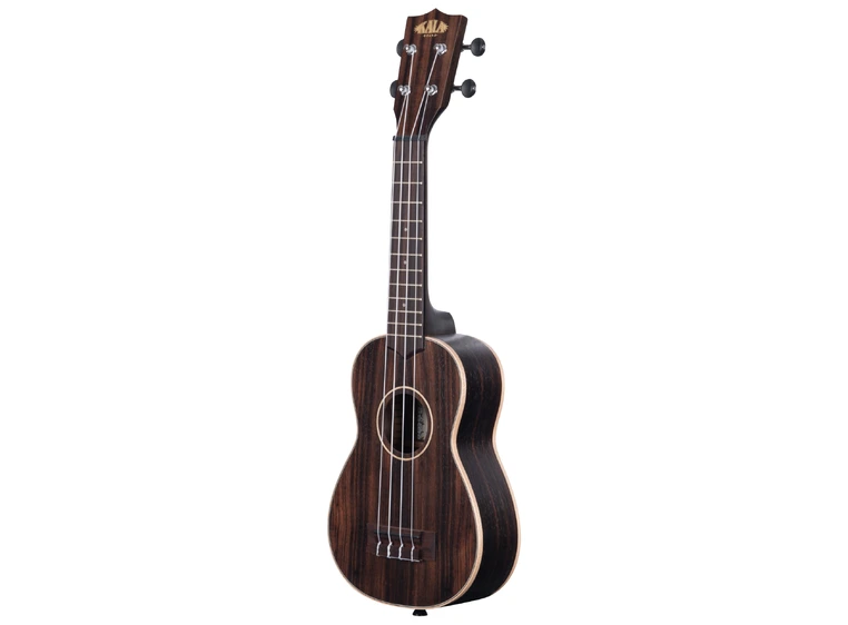 Kala KA-EBY-S Ebony Soprano Ukulele med bag (UB-S) 