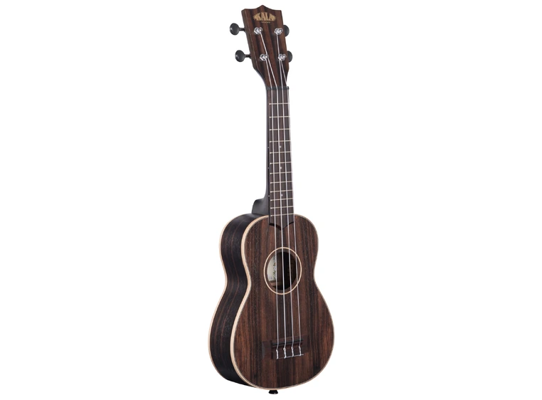 Kala KA-EBY-S Ebony Soprano Ukulele med bag (UB-S) 