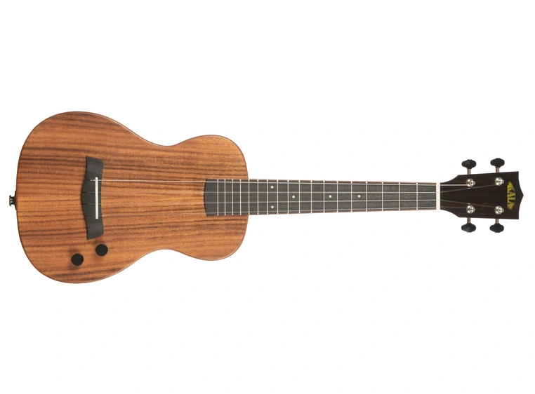 Kala KA SB ACA T Solid Body Electric Flame Acacia Tenor, med bag 