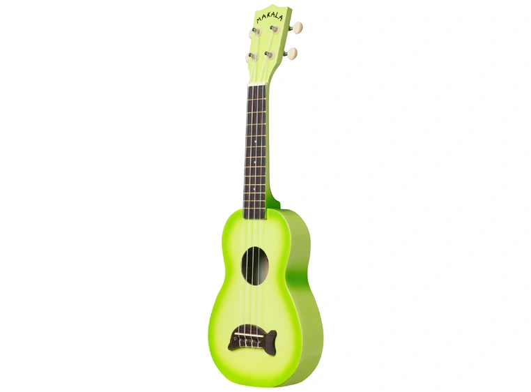 Kala Makala Dolphin MK-SD-GRNBURST GAB Soprano Dolphin Ukulele, Tote Bag 