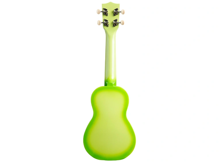 Kala Makala Dolphin MK-SD-GRNBURST GAB Soprano Dolphin Ukulele, Tote Bag 