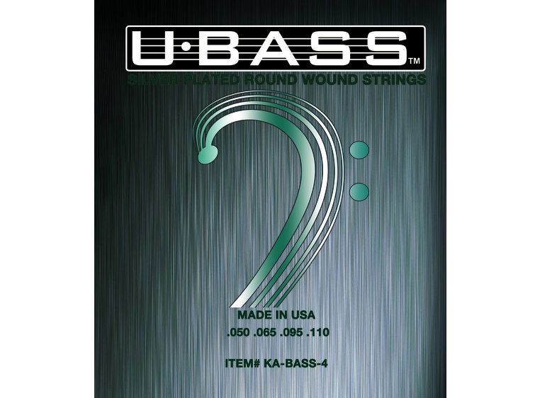 Kala U-Bass Metal Roundwound String Set, 4-String 