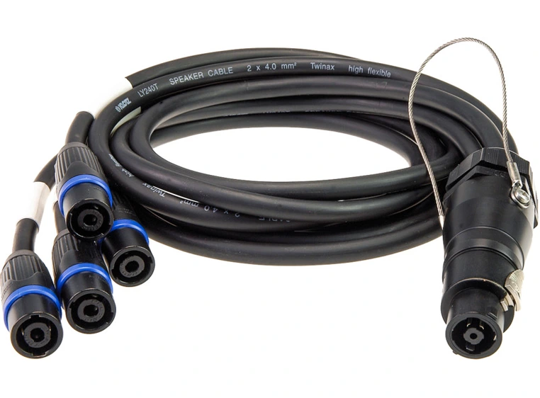 Klotz SPUTNIK TOP 1x speakON 8p. F - 4x speakON 4p.M L fanout 