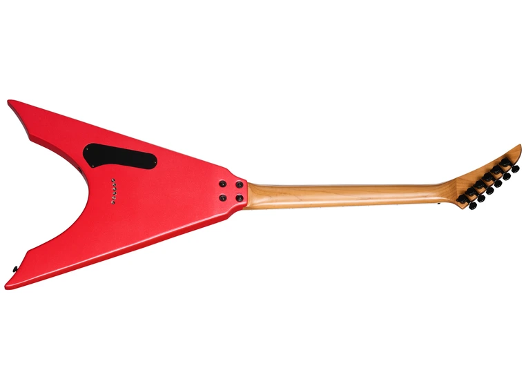 Kramer Nite-V Crimson Red Metallic String Through Inkl. Premium Gig Bag 