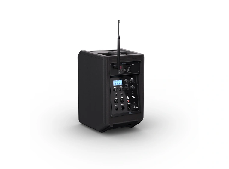 LD Systems ANNY 8 BPH B8 Kompakt-PA Stage Black, med bøylemikrofon 