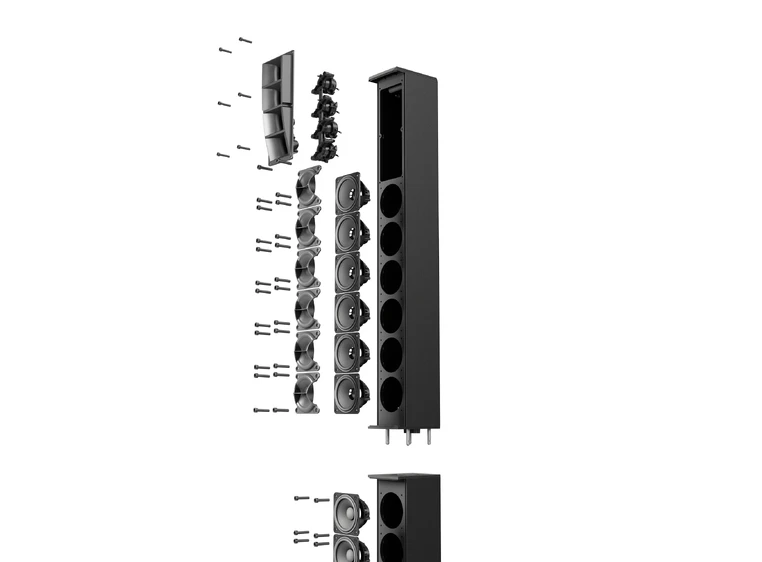 LD Systems MAUI® 44 G2 Cardioid powered Column Loudspeaker 