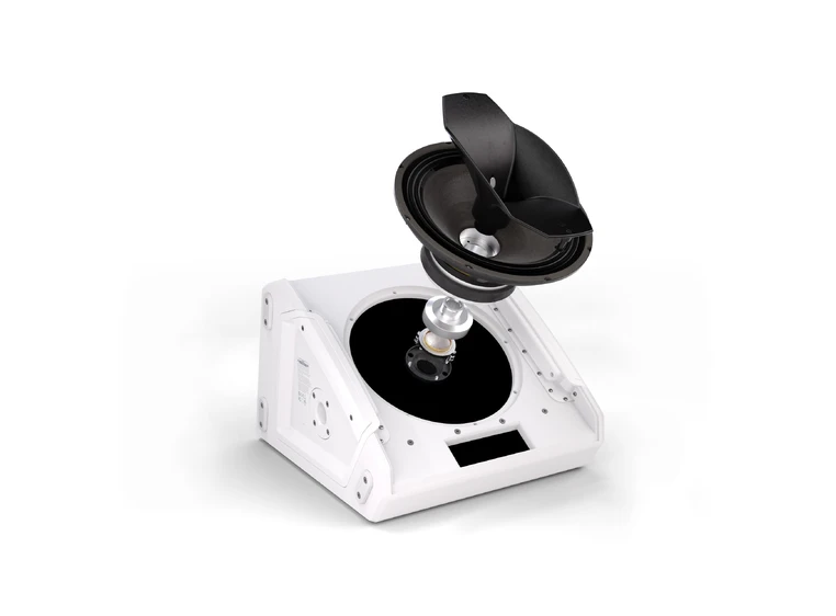 LD Systems MON 12 A G3 W 12" powered coaxial stage monitor, white 