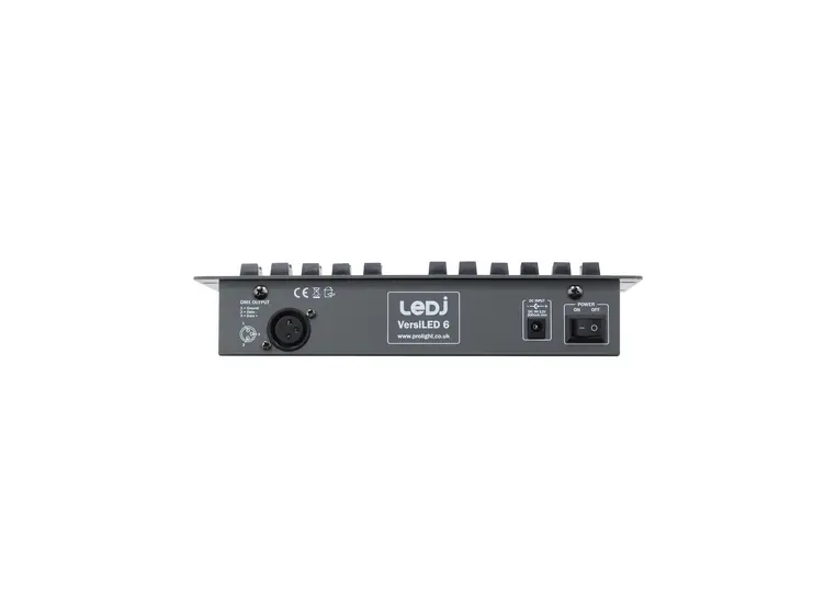 LEDJ VersiLED 6 DMX kontroller For RGB/RGBW/RGBWA/RGBWAUV lamper 