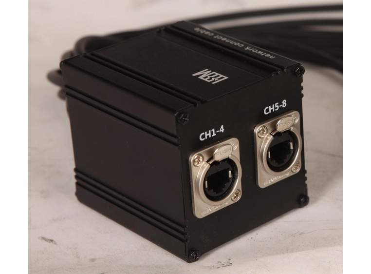 LEEM NW-85M 8 XLR han til 2 CAT5/6/7, 1m 