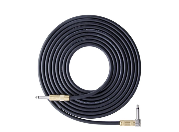 Lava Cable 6' Lava Clear Connect II R/A til 1/4 G&H Solder-Free Pure Plugger 