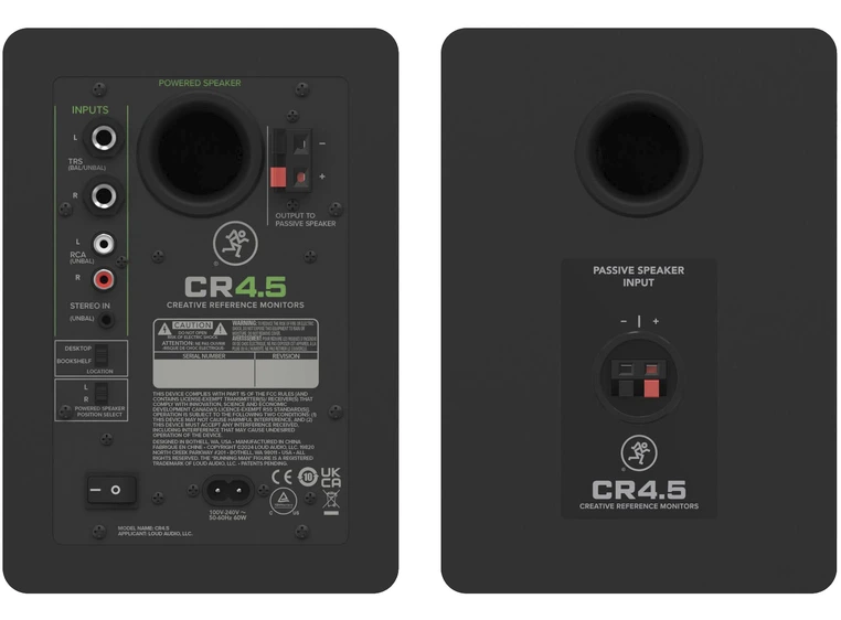 Mackie CR45BT 4.5" Studiomonitorer (Pris per par) 