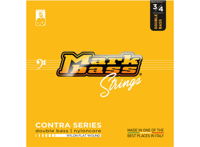 MarkBass Strings Bass DB Nyloncore FLAT 3/4