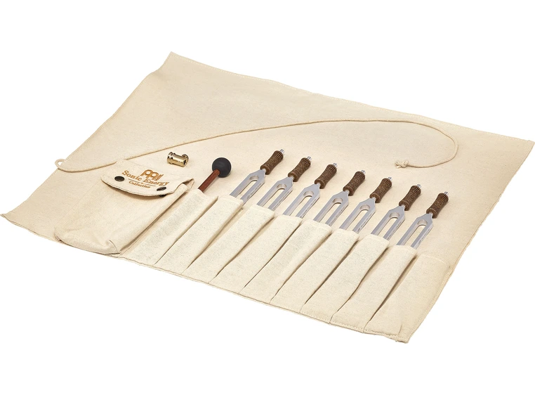MeinlTTF-SET-CHA-R Therapy Stemmegaffel Rollup Chakra Set 