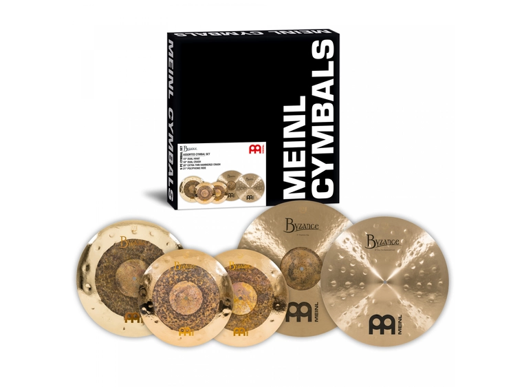 Meinl B15182021 Byzance Assorted Cymbal Set, 15H/18C/20C/21R 