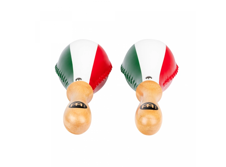 Meinl MSM3MX Maracas Rawhide Traditional Mexico Flag 