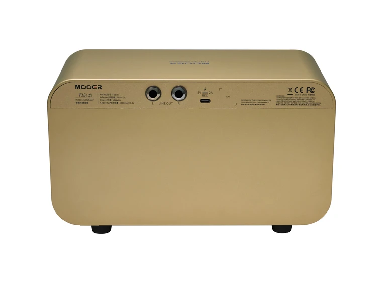 Mooer F15i Li Imperial Gold Multi-Effects & Modeling Combo 2x 2"/15W 