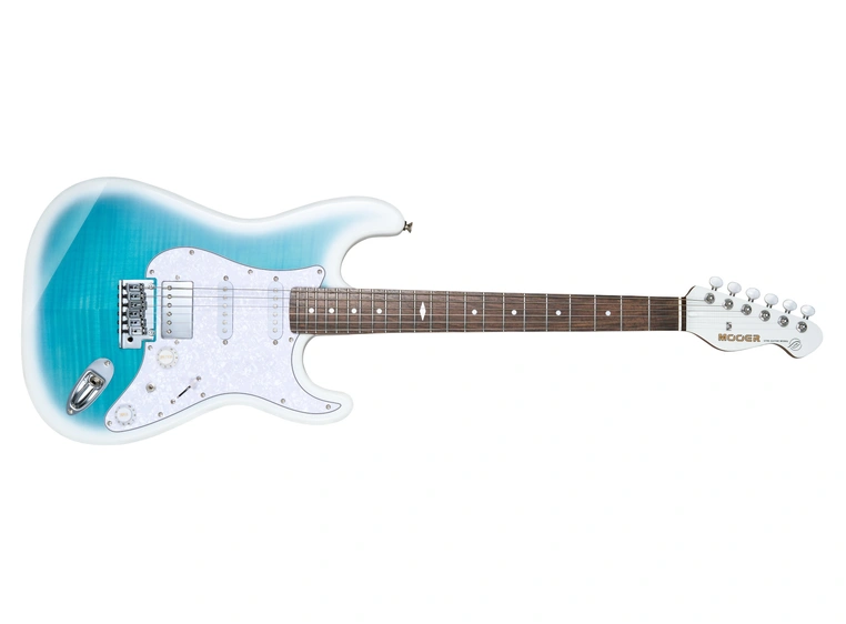 Mooer MSC41 Pro Guitar - Dreamy Blue 
