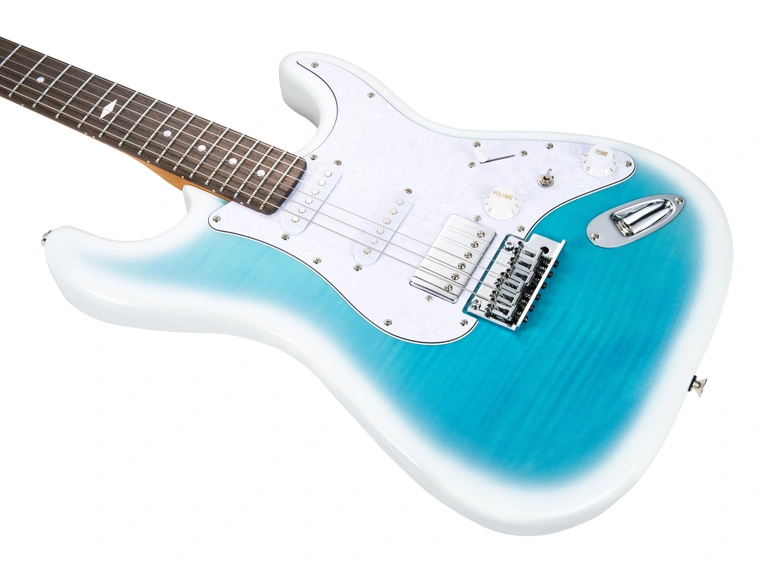 Mooer MSC41 Pro Guitar - Dreamy Blue 