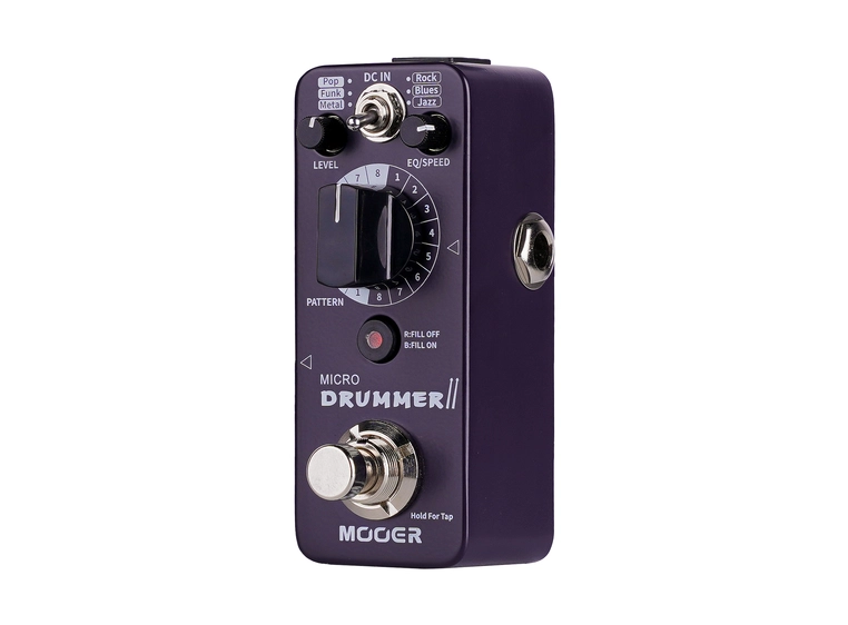Mooer Micro Drummer II Trommemaskinpedal 