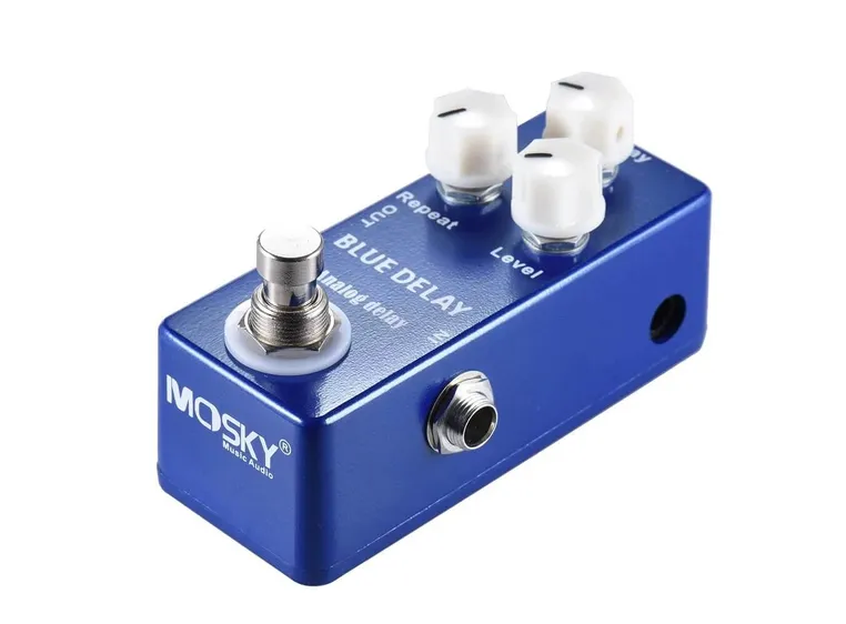 Mosky Blue Delay effektpedal for gitar 