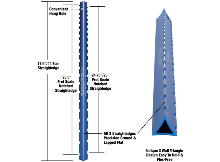 MusicNomad MN821 Tribeam 3'n1 Dual Edge 