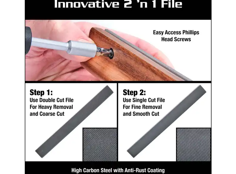MusicNomad MN831 Fret Beveling File 
