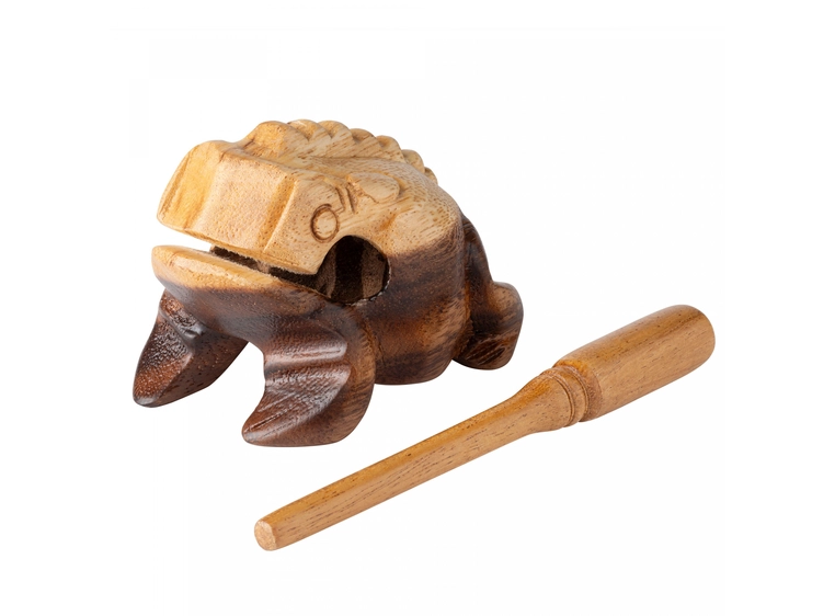 NINO PERCUSSION NINO513NT Woodfrog Small, Natural 