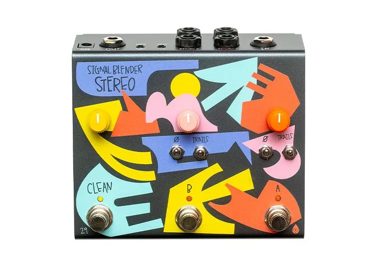 Old Blood Noise Signal Blender Stereo Multi Stereo Loop Pedal 