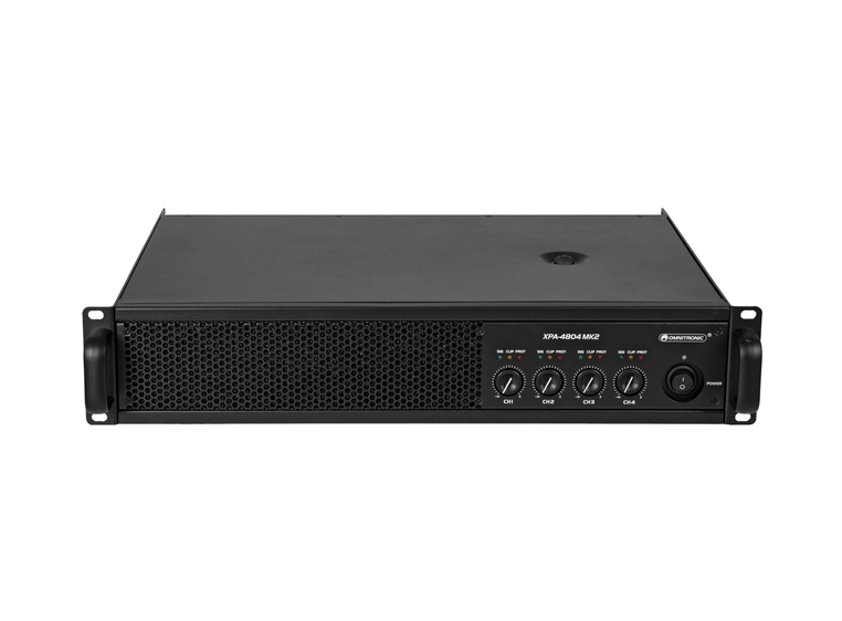 Omnitronic XPA-4804 MK2 Amplifier 4x1800 W RMS 2 ohm, 4x1200 W RMS 4 ohm 