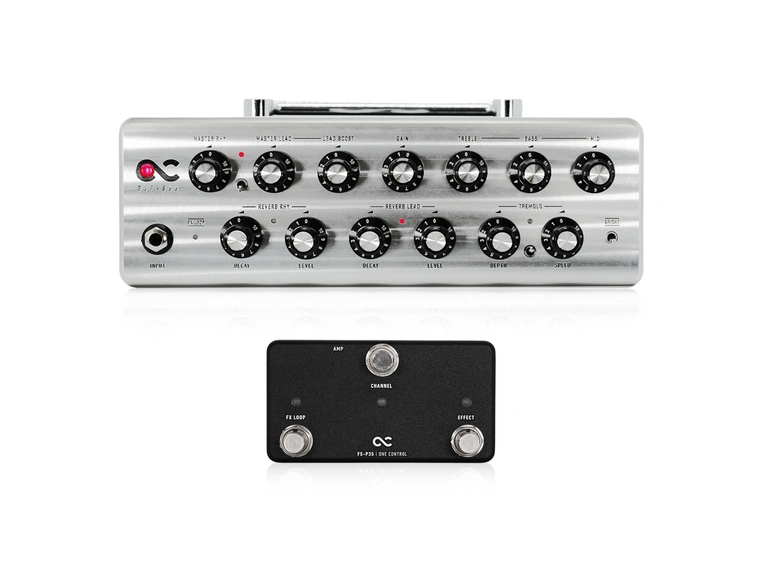 One Control BJF-S66 Gitartopp Inkl. P3S fotbryter 