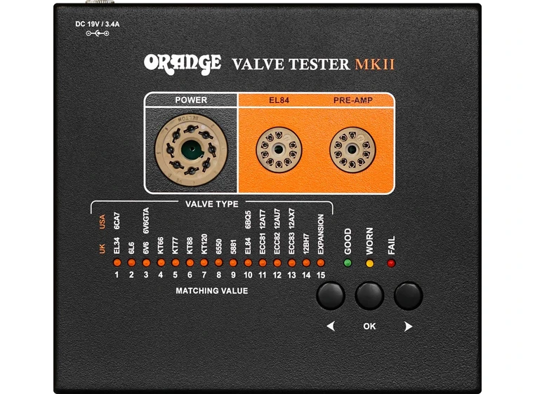 Orange Valve Tester MkII