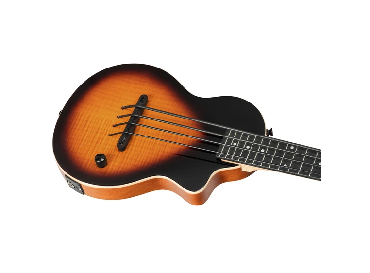 Ortega NEO-BS-TSB Ukulele bass med mik,  Solid body 