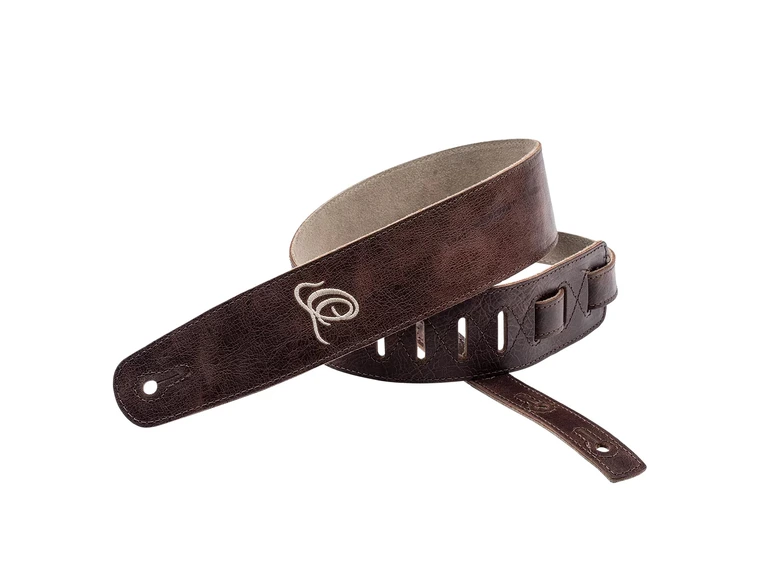 Ortega OSSU-20 Guitar strap Suede 60mm 2 layer - Peat 