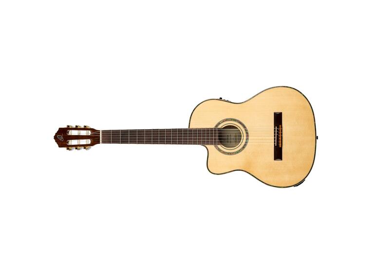 Ortega RCE141NT-L Family Series Pro Full size, Electronic, Natural, Lefthand