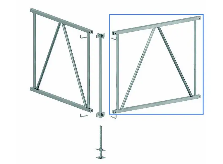 PROLYTE SM-F EasyFrame B rack L=200, H=100, Alu 