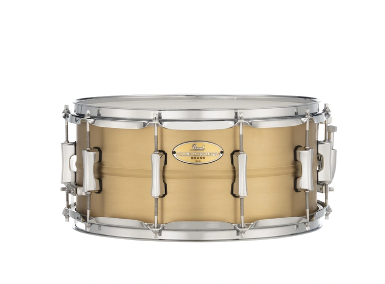 Pearl 14"x6.5" Brass Shell Snare Drum PSC1465B Brushed Natural Brass 